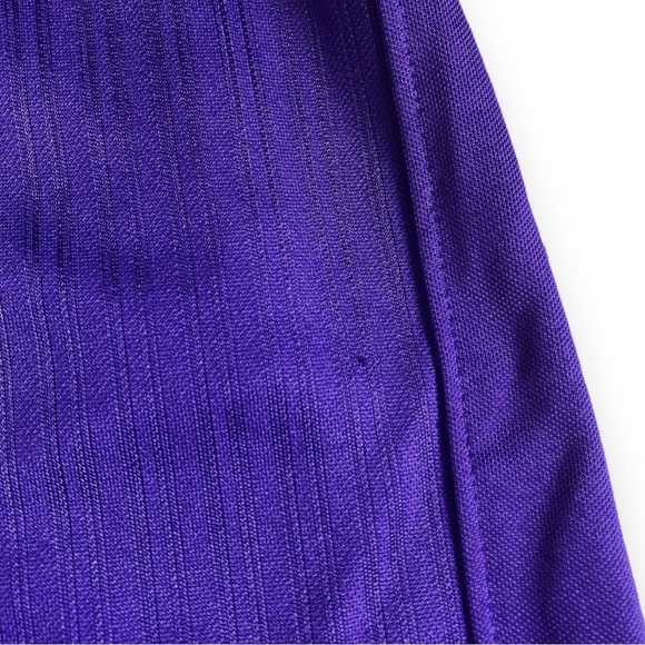 Nike Purple Swoosh Striped Athletic Workout Sports Shorts - Picture 12 of 16